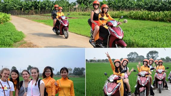Motosikal Hanoi Diketuai Oleh Wanita: Lawatan Motosikal Desa Hanoi