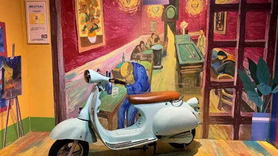 Van Gogh Sternenhimmel-Kunstmuseum Shenyang (immersives 4D-Lichtschauspiel + Sonnenblumenfeld-Rundgang)