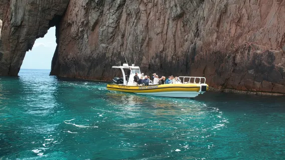 Porto: Halbtägige Kreuzfahrt Scandola-Reservat & Calanche de Piana