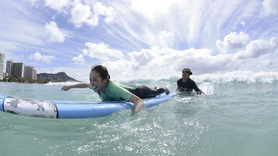 Private Surf Lesson at Waikiki Beach