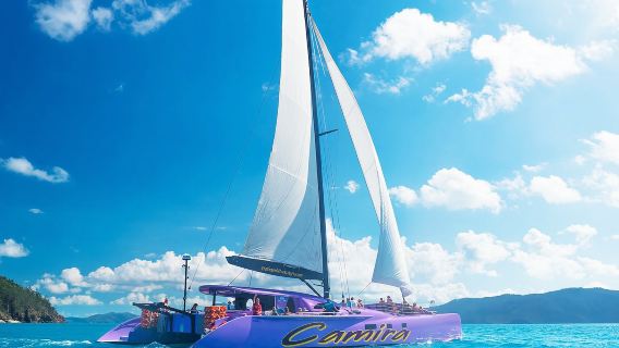 Однодневный тур на парусной лодке Camira в Райский пляж и залив Хилл (отправление из Эрли-Бич)