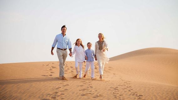 Morning Red Dunes Desert Safari with Camel Ride 
