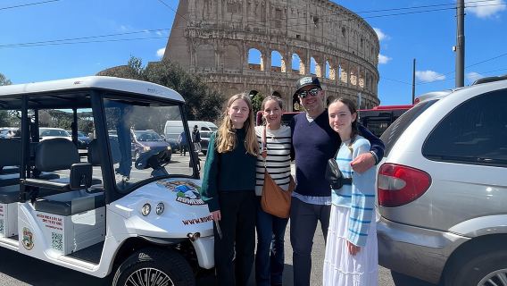 ทัวร์ส่วนตัวโรมด้วยรถกอล์ฟ 4 ชั่วโมง พร้อมบริการรับจากโรงแรม