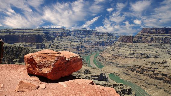 VIP at the Rim with skywalk full-day helicopter tour