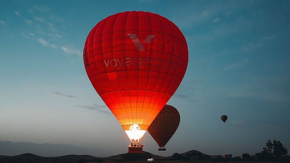 Hot Air Balloon Ride Experience Over Agadir at Sunrise