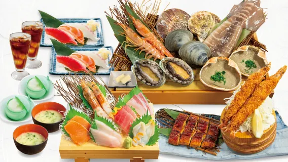 [Offiziell autorisierte Reservierung von Isomaru Suisan] Hochwertiges Meeresfrüchte-Paket mit gutem Preis-Leistungs-Verhältnis (verschiedene Optionen wie Sashimi, Abalone und Königskrabbe verfügbar)