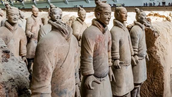 Xi'an Emperor Qinshihuang's Mausoleum Site Museum Terracotta Army half-day tour with expert guide and hotel transfer