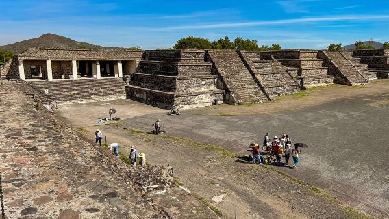 Thành phố Mexico: Tour tham quan di tích Teotihuacan vào buổi chiều muộn