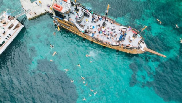 From Kos:A full day cruise in the newest luxury vessel!