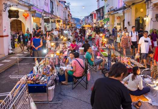 Phuket City Tour with Night Market Visit & Elephant Watching