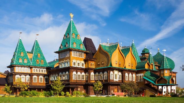 卡洛明斯科婭莊園+紅場+列寧墓+克里姆林宮+朱可夫元帥雕像