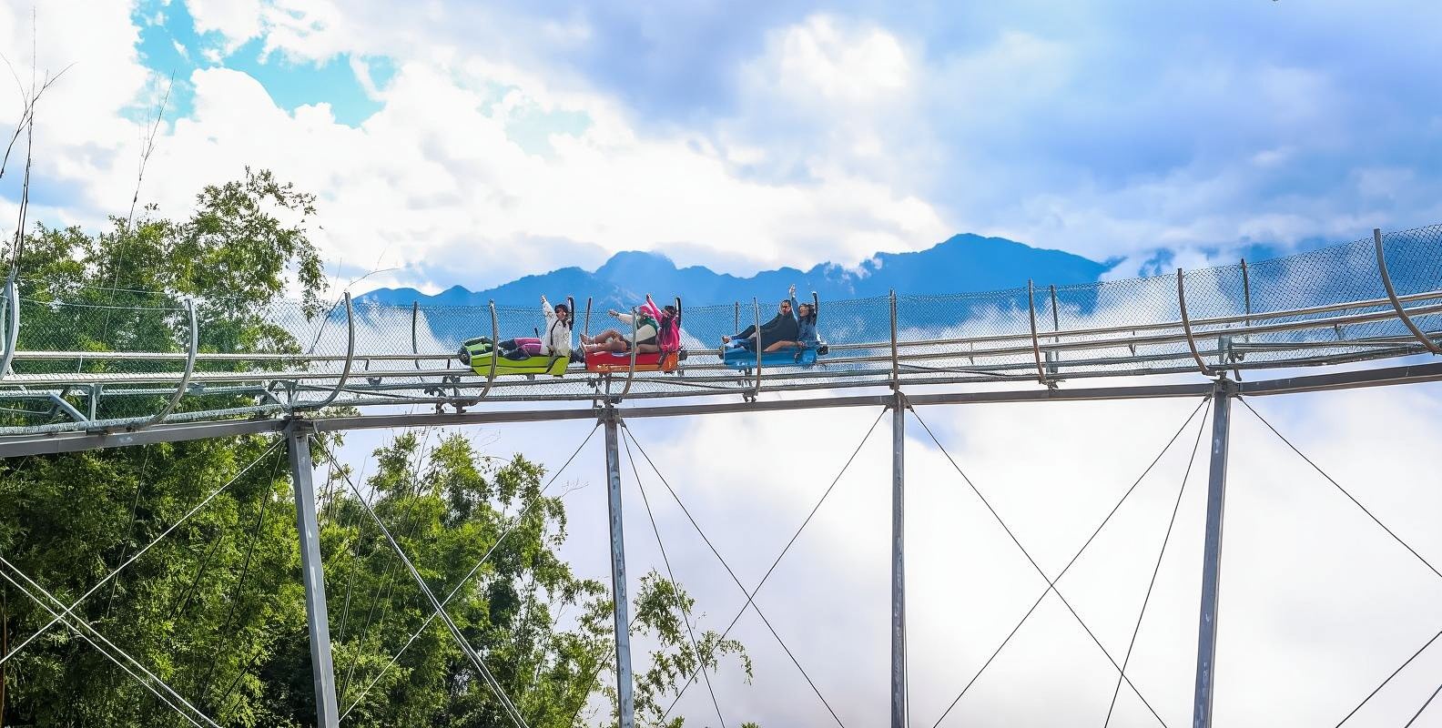 Vietnam Sapa - Mong Village Alpine Coaster Experience