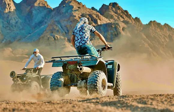 沙姆沙伊赫出發的撒哈拉四驅車體驗連晚餐