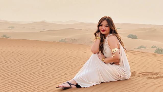 Wüstensafari in Dubai mit Kamelritt, Sandboarding und BBQ-Dinner