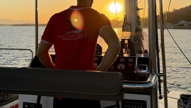 Saint-Raphaël : Sunset & Dinner Cruise to the Golden Island