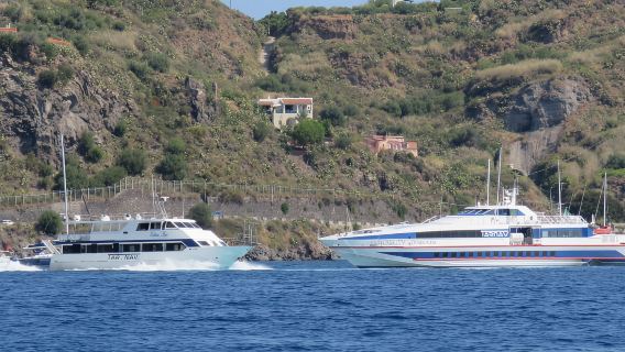 From Milazzo: Lipari, Panarea, and Stromboli Boat Trip