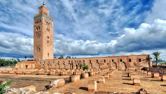 Tour di mezza giornata a Marrakech | Koutoubia, Palazzo Bahia e Tombe Saadiane