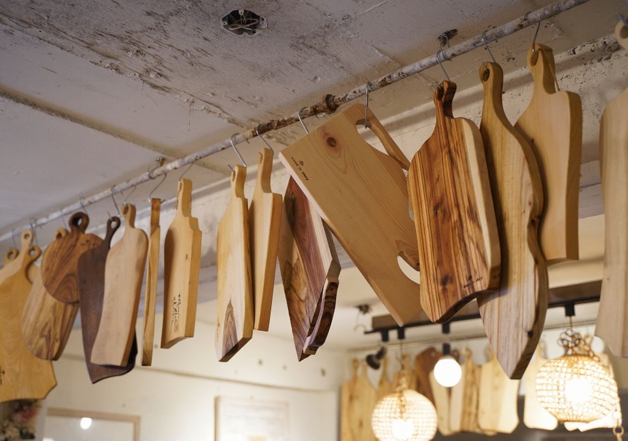 木製まな板作り体験