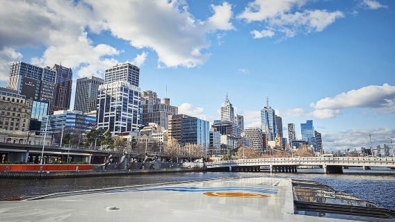 Melbourne Yarra River cruise sightseeing (upstream/downstream optional)