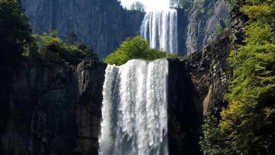 劉伯溫故裡·百丈漈+天頂湖一日遊【全域上門接送天天發獨立包團】