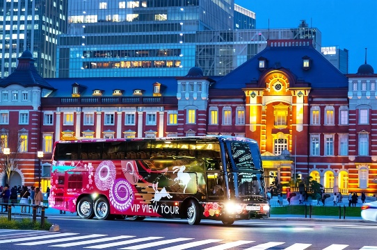 東京駅発｜2階建てオープントップ観光バス｜VIP VIEW TOUR | Trip.com