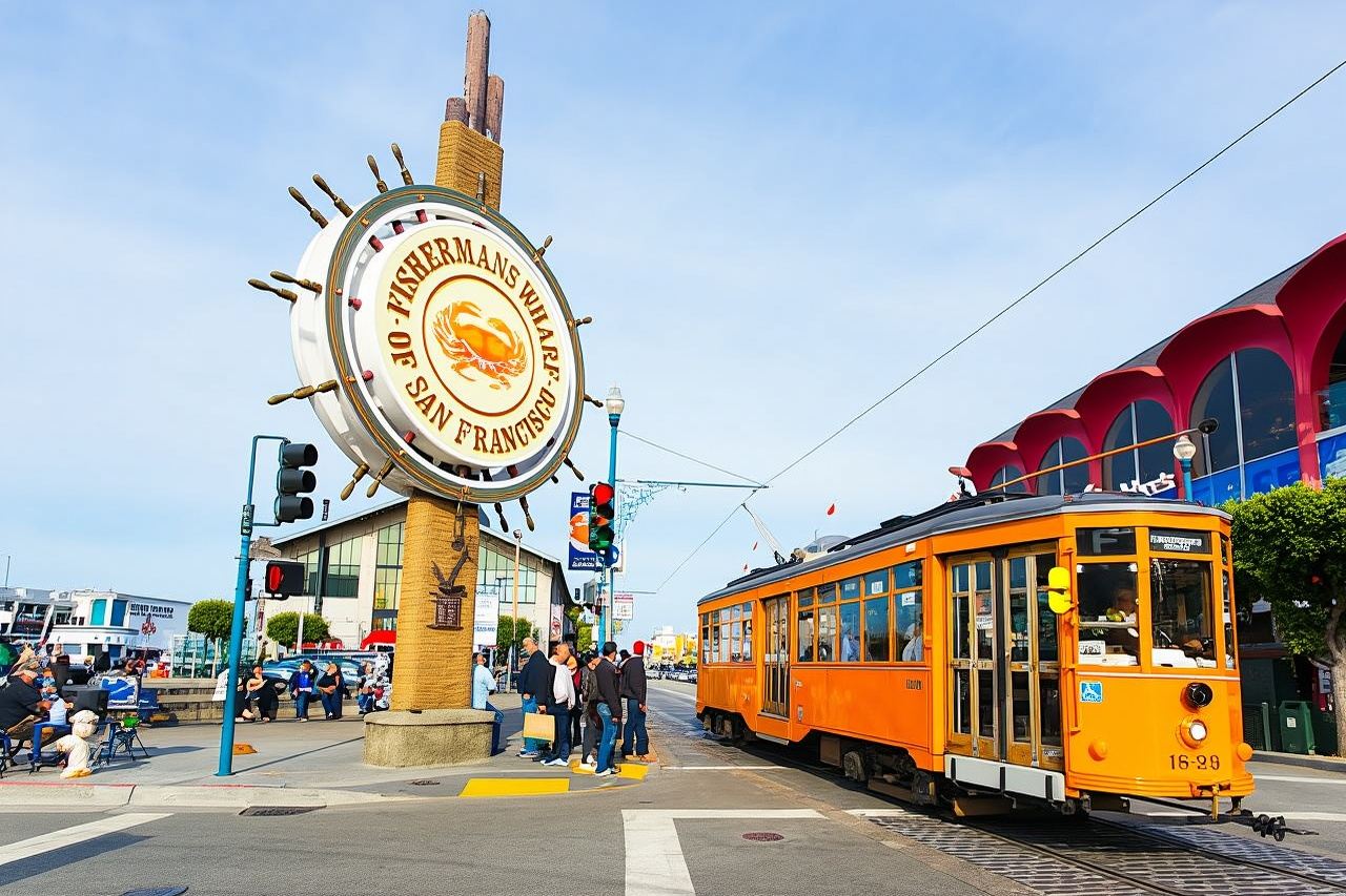 San Francisco Fisherman's Wharf self-guided 1-Hour walking tour
