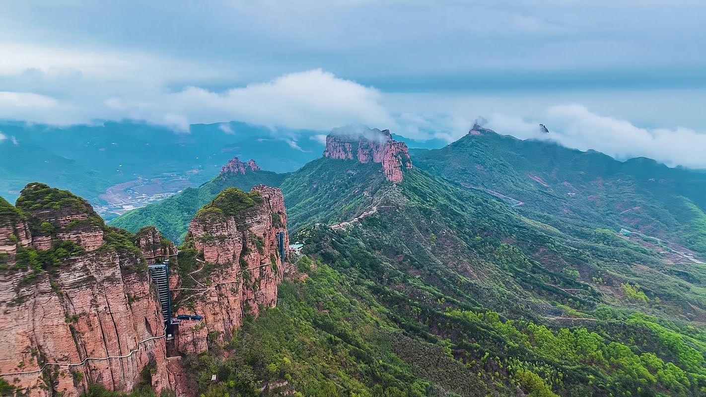 สถานที่ท่องเที่ยวภูเขาไท่หาง/ฮานดัง + ภูเขาโบราณ + ภูเขาห้าจอม/ไกด์นำเที่ยวภาษาอังกฤษและภาษาอื่นๆ