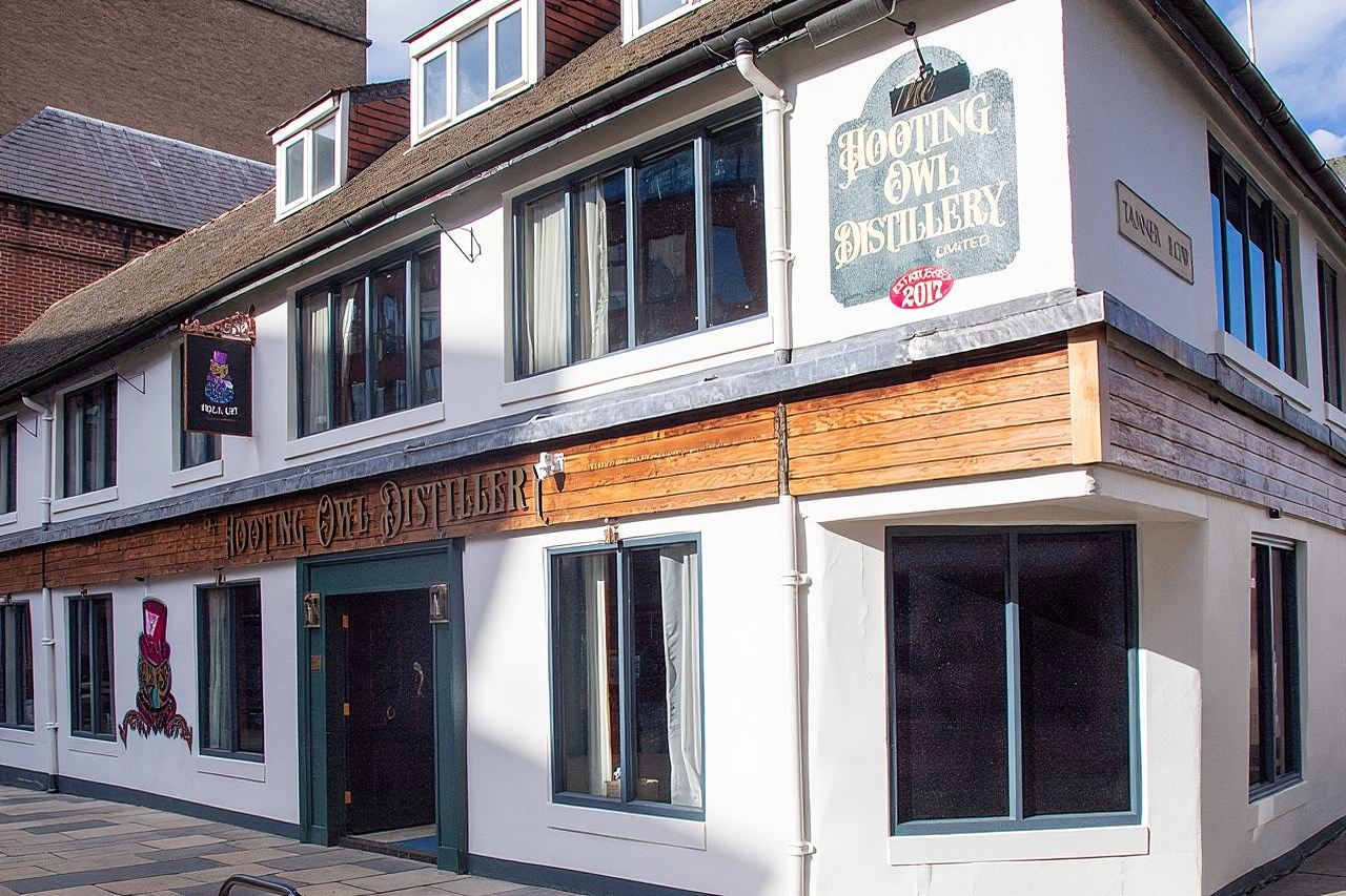 Destilería Hooting Owl de York: Visita a la destilería y cata guiada