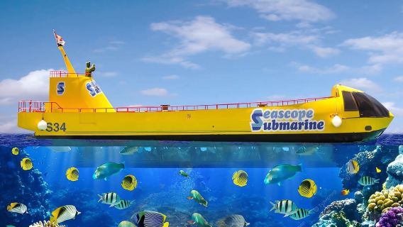 Hurghada: Red Sea Submarine Tour with Hotel Transfers & Soft Drinks
