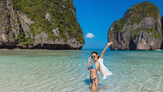 Phi Phi Islands + Maya Bay + Honeymoon Island One-Day Tour from Phuket