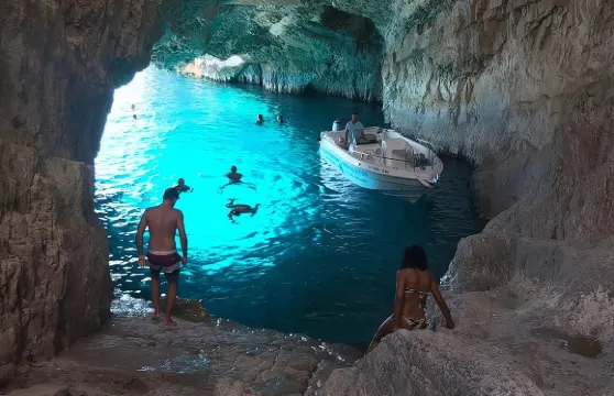 扎金索斯島船遊：沉船灣及當地藍洞，含3個游泳停留點