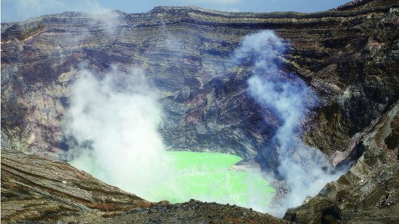 Отправление из Фукуоки в Кумамото | ASO BOY! Живописный поезд Aso Boy. Исследуйте историю и природу. Однодневная поездка.