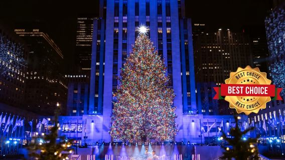 New York: Christmas Tree Express Tour by Rickshaw
