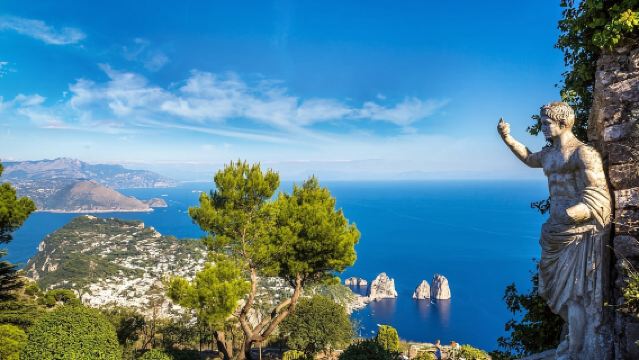 Sorrento: Capri and Anacapri Tour w/ Via Camerelle & Gardens