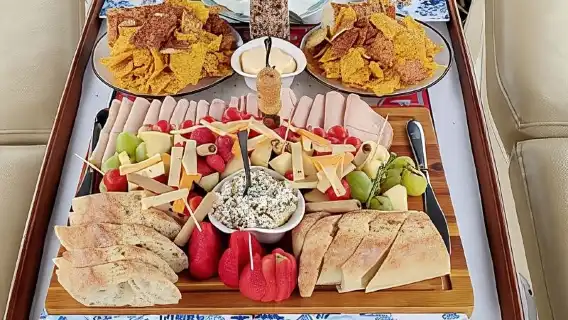 Los Angeles Luxury Boat Cruise Wine, Charcuterie Sealions