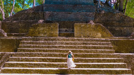 From Bacalar, Mexico: One way shared transfer to Belize City