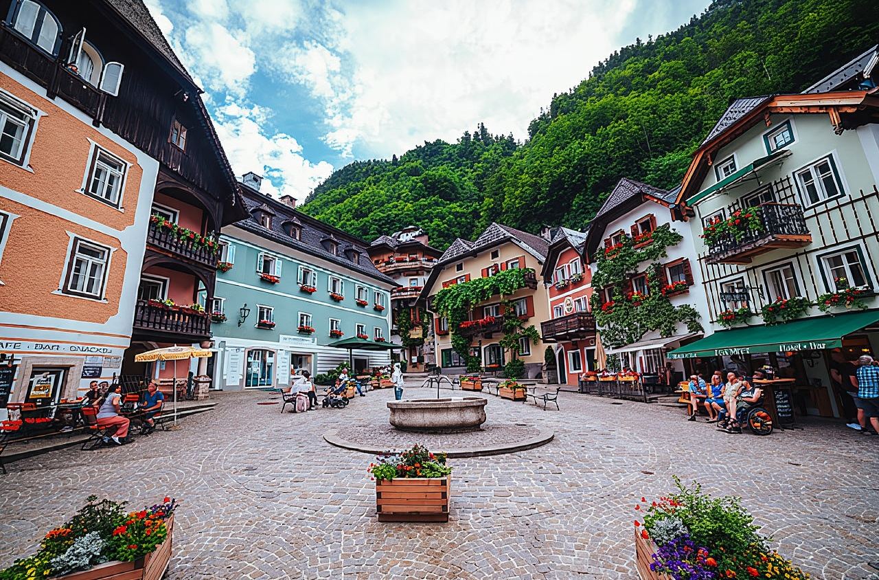 Perjalanan satu hari Hallstatt [Bisa dipesan untuk satu orang + Termasuk kapal pesiar di musim panas + Penjemputan dari hotel di kota]