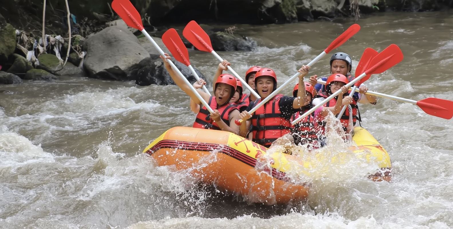Ayung White Water Rafting (Wildwasser-Rafting auf dem Ayung-Fluss)