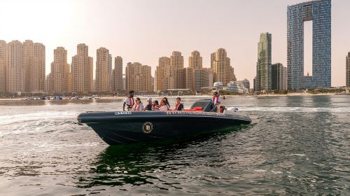 Black Boat Dubai Speedboat Experience 7