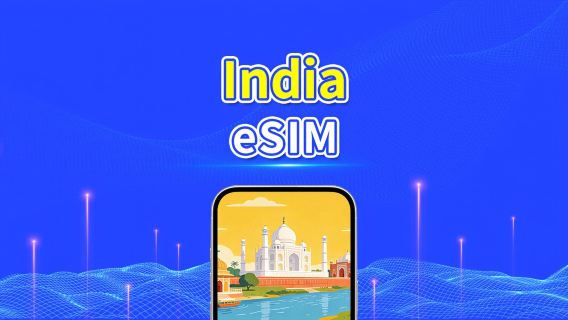 India 4G eSIM | Multi-network coverage | Daily/Total Data Package | 1–30 days | Calendar Day Billing | QR Code