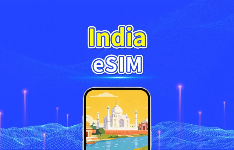 India 4G eSIM | Cobertura multired eSIM 5G | Paquete de datos diario/total | 1–30 días | Facturación por día calendario | Código QR