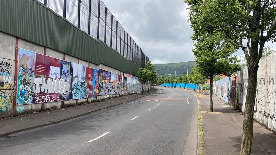 Visite des Troubles de Belfast : Murs et Ponts