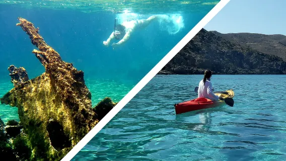 Sea Kayak & Snorkel tours in West Crete