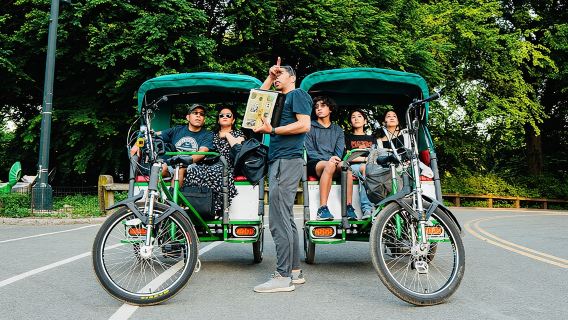 Central Park Film Spots and Celebrity Homes Pedicab Tour