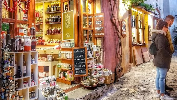 Taste the best Monemvasia has to offer: wine, liquors, olive oil, bee honey