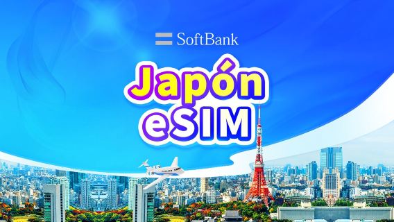 eSIM 4G/5G de SoftBank Japón | TikTok y ChatGPT disponibles | Paquete diario | 1-30 días | Facturación por 24 horas | Código QR