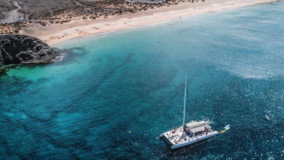 Katamaransegeln in Lanzarote