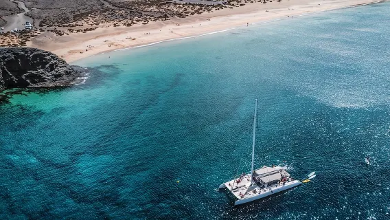 Catamaran Sailing in Lanzarote