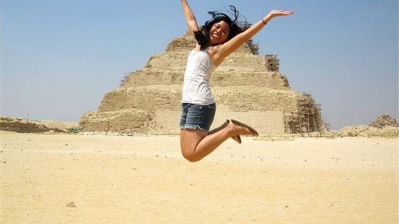 Tour di mezza giornata alla piramide di Dahshur, a Menfi e a Saqqara