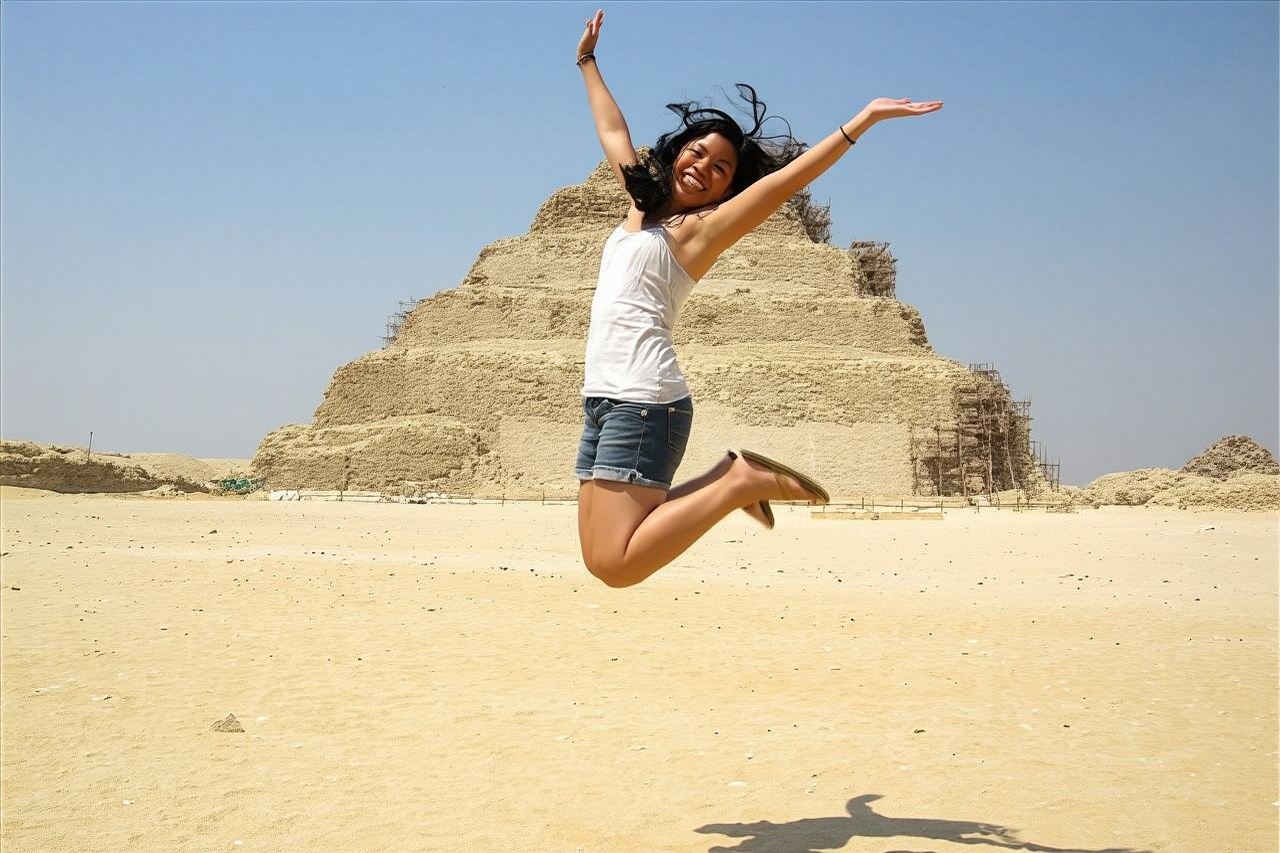 Tour di mezza giornata alla piramide di Dahshur, a Menfi e a Saqqara